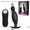 Vibrador anal con 12 velocidades de estimulación